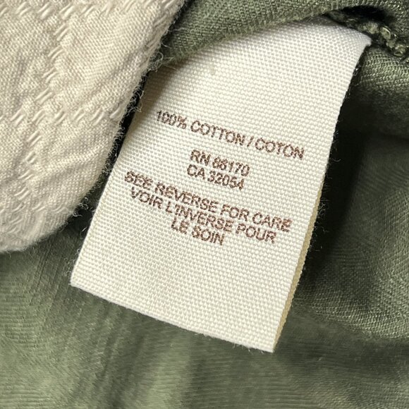 Free People We The Free Utility Parka Faux Fur-Trimmed Boho Olive Jacket L NWOT - Picture 13 of 14